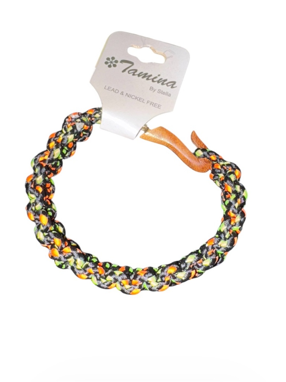 Braided Multicolor Headband -